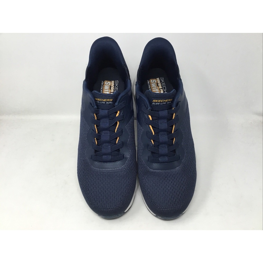 Skechers hands Free Swift Fit memory Foam Sneakers Size 11 Navy Blue 255047